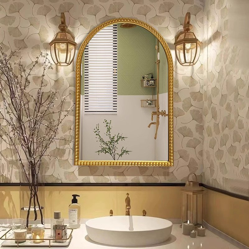 A vintage style mirror.