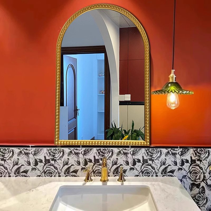 A vintage style mirror.
