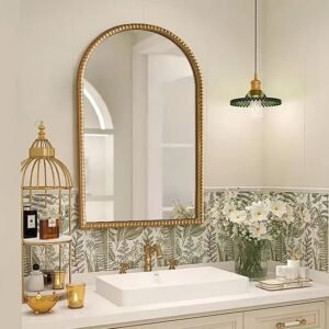 A vintage style mirror.