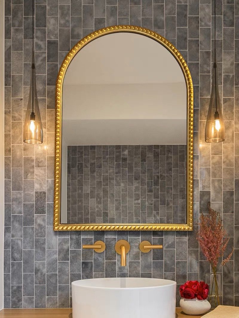 A vintage style mirror.