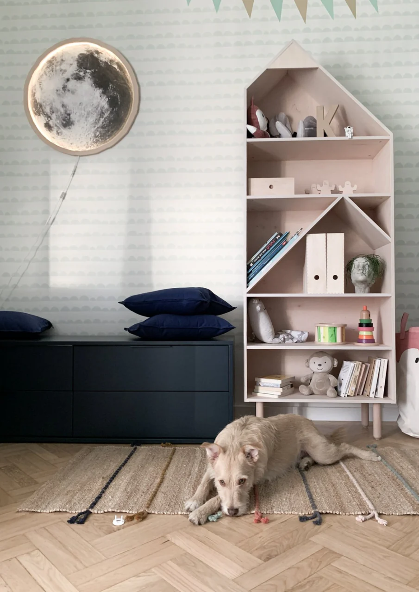 House Wooden Bookshelf - Image 3