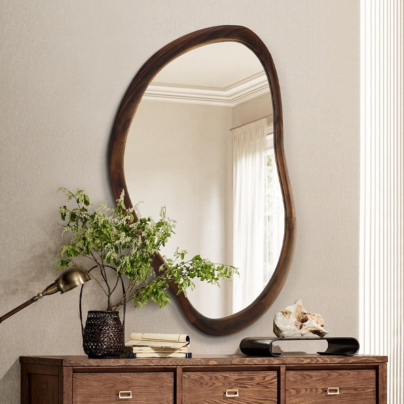 Abigail Wooden Mirror - Image 2