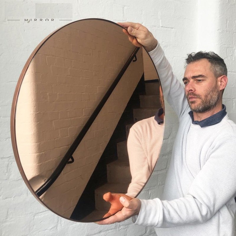 Rosie Steel Frame Mirror
