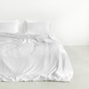 Organic Bamboo Bedding - Snow