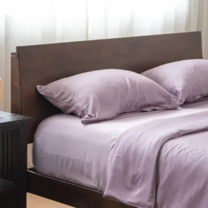 King Plus Bedding Set Tencel Purple Haze