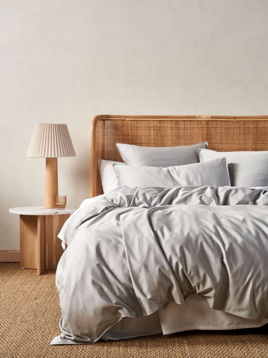 Silver Bamboo Bedding Set (King Plus) - Image 2